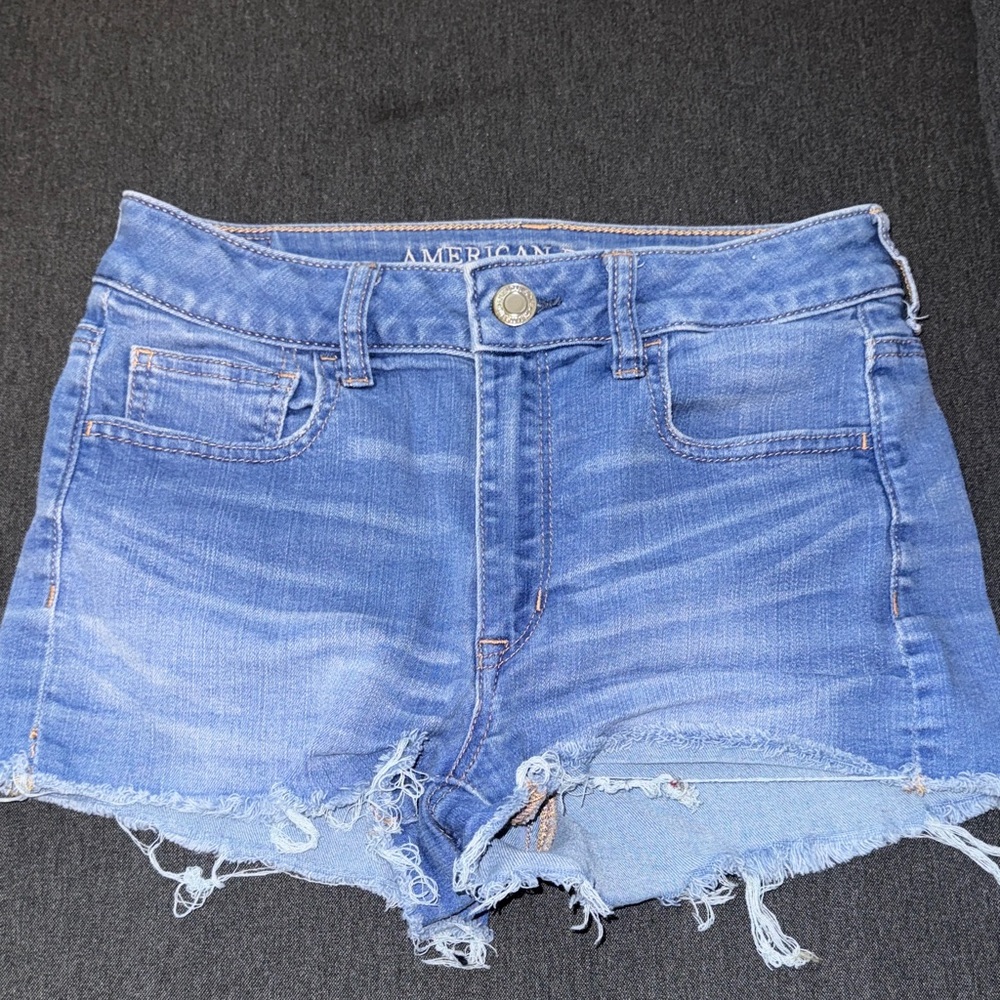American Eagle Outfitters Light Blue Jean Shorts